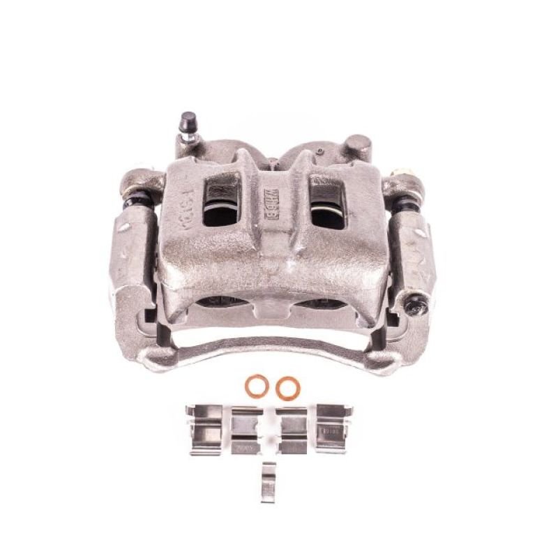 Power Stop Front Left Autospecialty Caliper w/ Bracket Mitsubishi Montero 2000 - 2006 | L2657 - JDMuscleBrake Caliper Adapter BracketspsbL2657