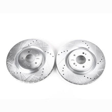 Power Stop Front Pair Evolution Drilled & Slotted Rotors Mitsubishi Lancer 2008 - 2015 | JBR1317XPR - JDMuscleBrake RotorspsbJBR1317XPR