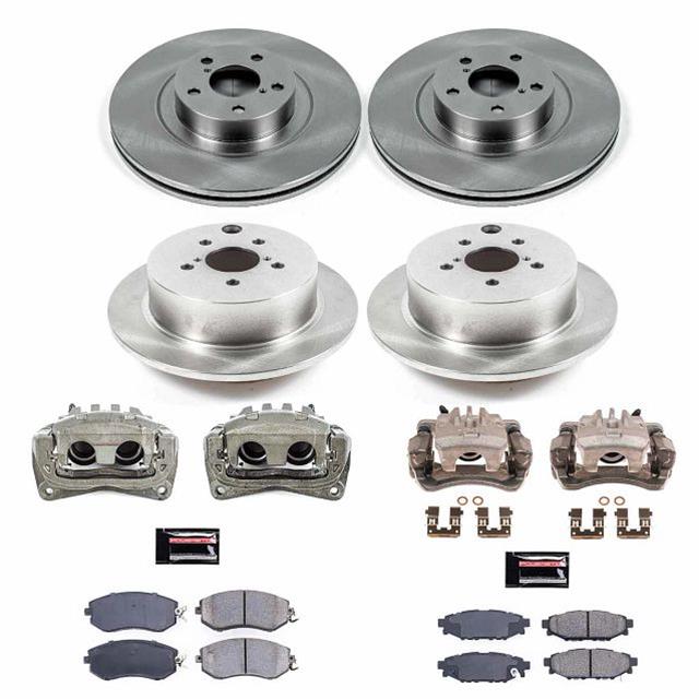 Power Stop Front & Rear Autospecialty Brake Kit w/Calipers Subaru Crosstrek 2016-2017 / Forester 2014-2018 | KCOE6762 - JDMuscleBrake KitspsbKCOE6762