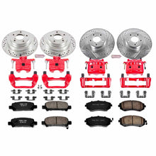 Power Stop Front & Rear Z23 Evolution Sport Brake Kit w/ Calipers Subaru Forester 2003 | KC2377 - JDMuscleBrake KitspsbKC2377