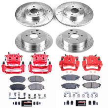 Power Stop Front & Rear Z23 Evolution Sport Brake Kit w/ Calipers Subaru Impreza 2012-2016 | KC6113 - JDMuscleBrake KitspsbKC6113