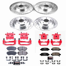 Power Stop Front & Rear Z23 Evolution Sport Brake Kit w/ Calipers Subaru Impreza RS 2002-2003 | KC6109 - JDMuscleBrake KitspsbKC6109