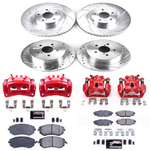 Power Stop Front & Rear Z23 Evolution Sport Brake Kit w/ Calipers Subaru Legacy 2005 / Outback 2005 | KC4081 - JDMuscleBrake KitspsbKC4081