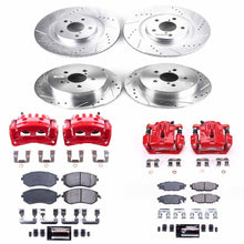 Power Stop Front & Rear Z23 Evolution Sport Brake Kit w/ Calipers Subaru Legacy 2006-2009 / Outback 2006-2009 | KC4079 - JDMuscleBrake KitspsbKC4079
