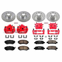 Power Stop Front & Rear Z23 Evolution Sport Brake Kit w/Calipers Subaru Baja Turbo 2004-2006 | KC2748 - JDMuscleBrake KitspsbKC2748