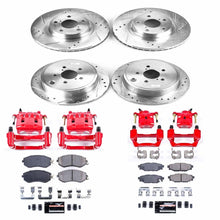 Power Stop Front & Rear Z23 Evolution Sport Brake Kit with Calipers Subaru Impreza 2011 | KC6112 - JDMuscleBrake KitspsbKC6112