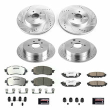 Power Stop Front & Rear Z26 Street Warrior Brake Kit Subaru Crosstrek 2018-21 / Impreza 2017-21 | K7927-26 - JDMuscleBrake KitspsbK7927-26