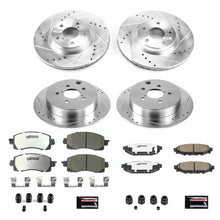 Power Stop Front & Rear Z26 Street Warrior Brake Kit Subaru Impreza 2017-21 | K7926-26 - JDMuscleBrake KitspsbK7926-26