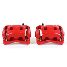 Power Stop Front Red Calipers w/ Brackets Pair Infiniti JX35 2013 / QX60 2014 - 2019 / Nissan Murano 15 - 21 / Pathfinder 2013 - 2020 | S7100 - JDMuscleBrake Caliper Adapter BracketspsbS7100