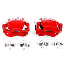 Power Stop Front Red Calipers w/ Brackets Pair Lexus GS300 1998 - 2005 / GS400 1998 - 2000 / GS430 2001 - 2005 / SC430 2002 - 2010 | S2774 - JDMuscleBrake Caliper Adapter BracketspsbS2774