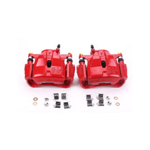 Power Stop Front Red Calipers w/ Brackets Pair Lexus HS250h 2010 - 2012 / Scion xB 2008 - 2015 / Toyota Prius 2012 - 2017 / RAV4 2011 - 2016 | S3196A - JDMuscleBrake Caliper Adapter BracketspsbS3196A