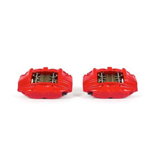 Power Stop Front Red Calipers w/o Brackets Pair Infiniti G37 2008 - 2013 / FX50 2009 - 2013 / M37 2011 - 2013 / M37X 2013 / M56 2011 - 2013 / M56X 2013 / Q50 2014+ / Q60 2014 - 2019 / Q70 2014 - 2019 / Nissan 350Z 2009 / 370Z 2009 - 2019 | S6232 - JDMuscleBrake Caliper Adapter BracketspsbS6232