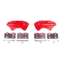 Power Stop Front Red Calipers w/o Brackets Pair Lexus LX470 1998 - 2002 / Toyota Land Cruiser 1998 - 2002 | S2634 - JDMuscleBrake Caliper Adapter BracketspsbS2634