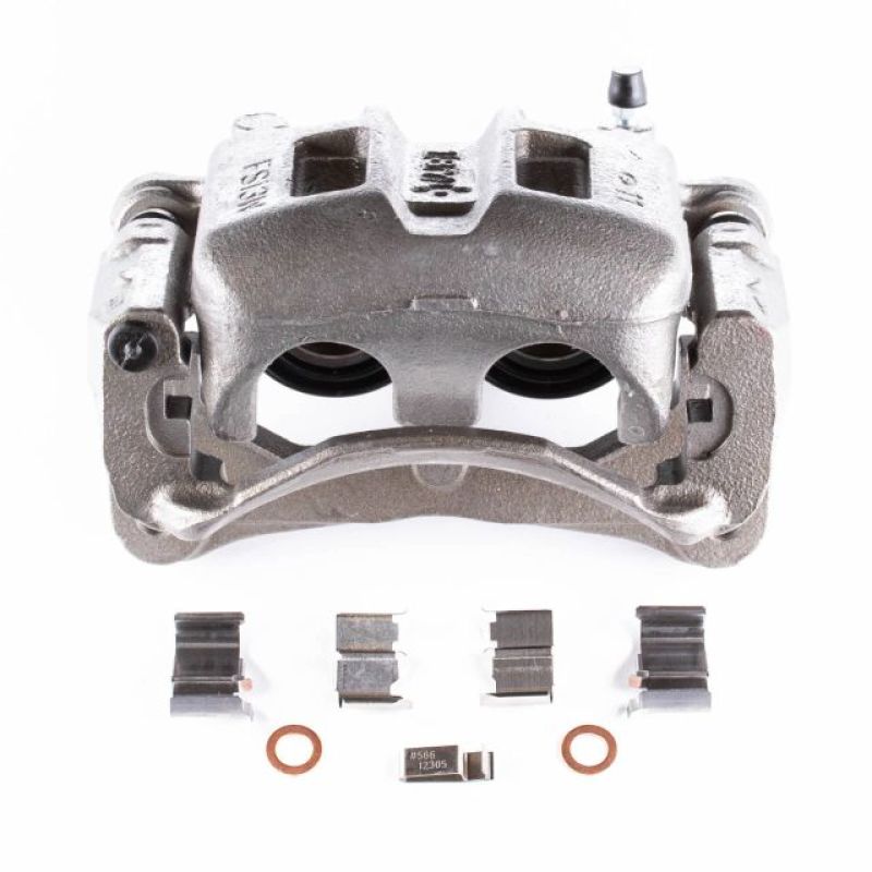 Power Stop Front Right Autospecialty Caliper w/ Bracket Mitsubishi Montero 2000 - 2006 | L2656 - JDMuscleBrake Caliper Adapter BracketspsbL2656