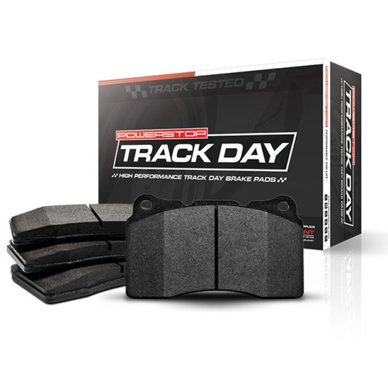 Power Stop Front Track Day Brake Pads Infiniti G37 2008 - 2013 / FX50 2009 - 2013 / M37 2011 - 2013 / M37X 2013 / M56 2011 - 2013 / M56X 2013 / Q50 2014+ / Q60 2014 - 2019 / Q70 2014 - 2019 / Nissan 350Z 2009 / 370Z 2009 - 2019 | PST - 1346 - JDMuscleBrake PadspsbPST-1346