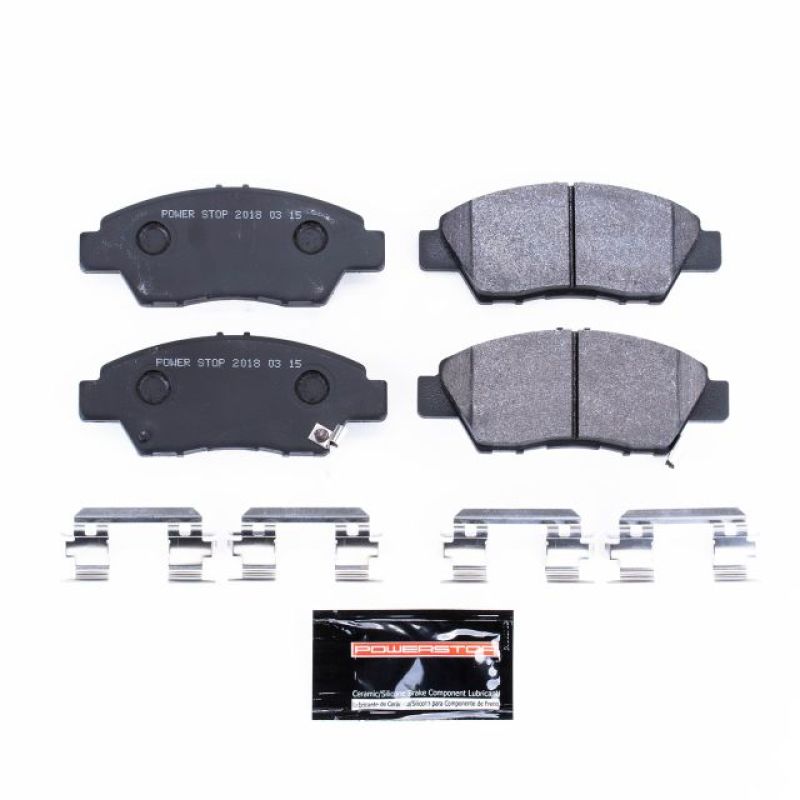 Power Stop Front Track Day SPEC Brake Pads Honda CR - Z 2011 - 2015 / Fit 2009 - 2020 | PSA - 1394 - JDMuscleBrake PadspsbPSA-1394
