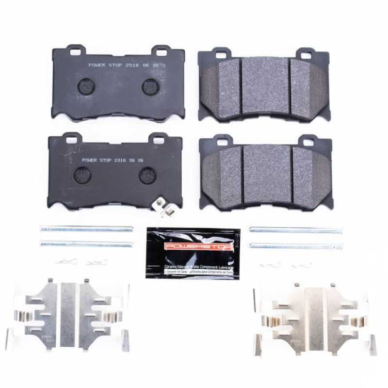 Power Stop Front Track Day SPEC Brake Pads Infiniti FX50 2009 - 2013 / G37 2008 - 2013 / M37 2011 - 2013 / M56 2011 - 2013 / Q50 2014 - 21 / Q60 2014 - 21 / Q70 2014 - 2019 / Nissan 350Z 2009 / 370Z 2009 - 2020 | PSA - 1346 - JDMuscleBrake PadspsbPSA-1346