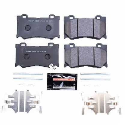 Power Stop Front Track Day SPEC Brake Pads Infiniti FX50 2009 - 2013 / G37 2008 - 2013 / M37 2011 - 2013 / M56 2011 - 2013 / Q50 2014 - 21 / Q60 2014 - 21 / Q70 2014 - 2019 / Nissan 350Z 2009 / 370Z 2009 - 2020 | PSA - 1346 - JDMuscleBrake PadspsbPSA-1346