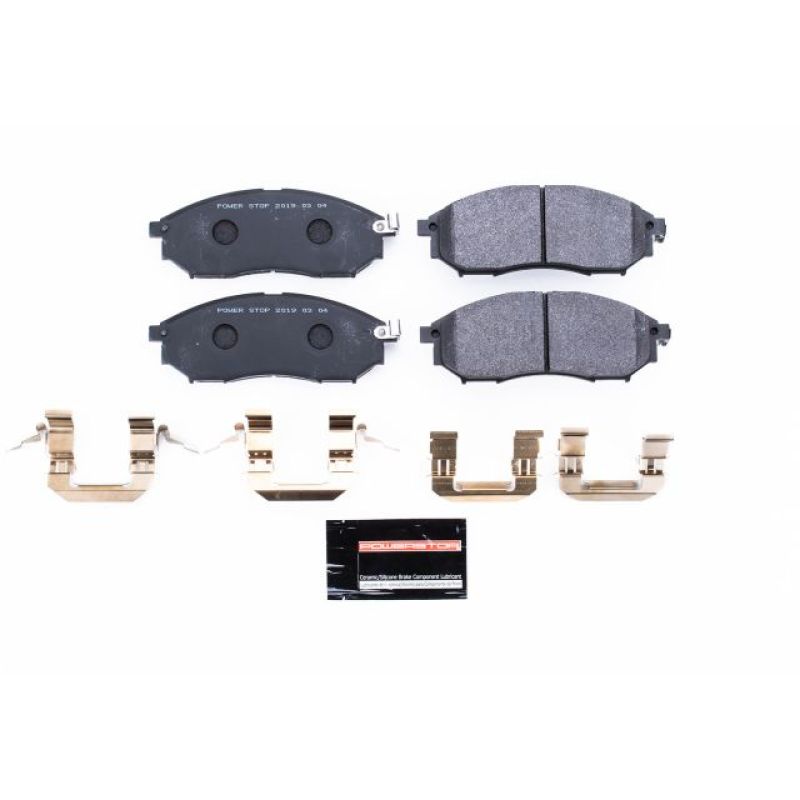 Power Stop Front Track Day SPEC Brake Pads Infiniti M35 2006 - 2012 / M45 2006 - 2010 / G35 2007 - 2008 / EX35 2008 - 2012 / G25 2011 - 2012 / G37 2011 - 2013 / Nissan 350Z 2009+ / 370Z 2009 - 2019 / Murano 2011 - 2014 | PSA - 888 - JDMuscleBrake PadspsbPSA-888