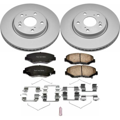 Power Stop Front Z17 Evolution Geomet Coated Brake Kit Honda Civic 2015 | CRK7889 - JDMuscleBrake KitspsbCRK7889