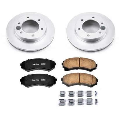 Power Stop Front Z17 Evolution Geomet Coated Brake Kit Honda Passport 2002 | CRK5259 - JDMuscleBrake KitspsbCRK5259