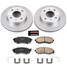 Power Stop Front Z17 Evolution Geomet Coated Brake Kit Infiniti G20 1991 - 1996 / Nissan 240SX 1989 - 1998 / Sentra 2000 - 2006 | CRK656 - JDMuscleBrake KitspsbCRK656