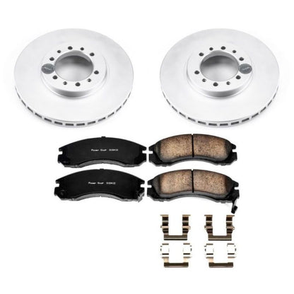 Power Stop Front Z17 Evolution Geomet Coated Brake Kit Mitsubishi Montero 1991 - 2004 | CRK4981 - JDMuscleBrake KitspsbCRK4981