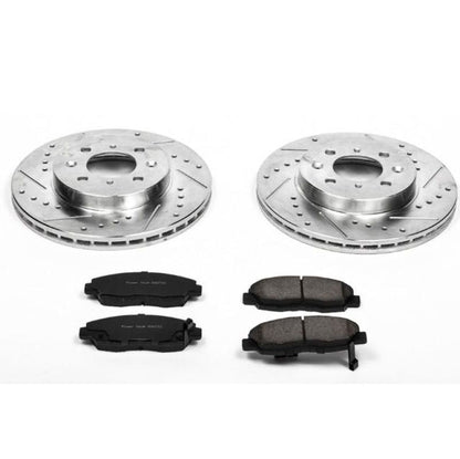 Power Stop Front Z23 Evolution Sport Brake Kit Honda Civic 1996 - 2005 / Insight 2010 - 2014 | K690 - JDMuscleBrake KitspsbK690