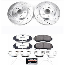 Power Stop Front Z23 Evolution Sport Brake Kit Honda Crosstour 2012 - 2015 / CR - V 2012 - 2016 | K5432 - 26 - JDMuscleBrake KitspsbK5432-26