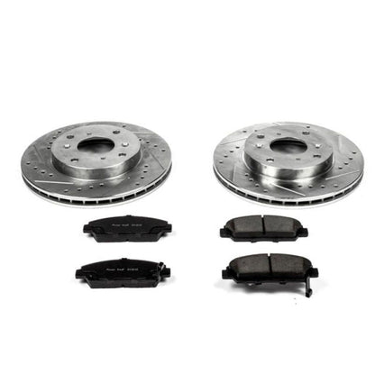 Power Stop Front Z23 Evolution Sport Brake Kit Honda Prelude 1992 - 1996 | K1033 - JDMuscleBrake KitspsbK1033