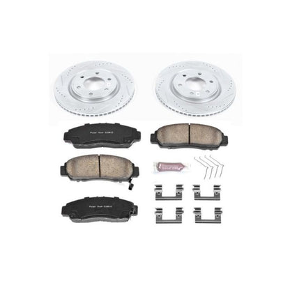 Power Stop Front Z23 Evolution Sport Brake Kit Infiniti QX56 2011 - 2013 / QX80 2014 - 21 / Nissan Armada 2017 - 21 | K6321 - JDMuscleBrake KitspsbK6321