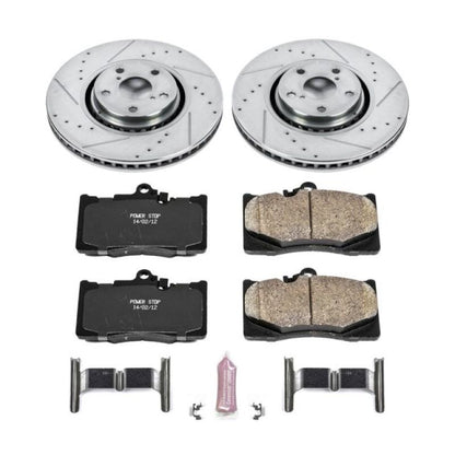 Power Stop Front Z23 Evolution Sport Brake Kit Lexus GS350 2007 - 2011 | K4634 - JDMuscleBrake KitspsbK4634