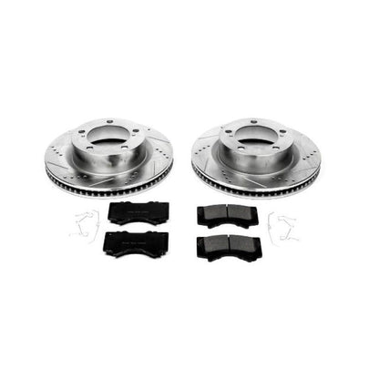 Power Stop Front Z23 Evolution Sport Brake Kit Lexus LX570 2008 - 2015 / Toyota Land Cruiser 2008 - 2015 | K4696 - JDMuscleBrake KitspsbK4696