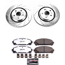 Power Stop Front Z23 Evolution Sport Brake Kit Lexus RX350 2016 - 21 / RX350L 2018 - 21 / RX450h 2016 - 21 / RX450hL 2018 - 21 / Toyota Avalon 2020 - 21 / Camry 2020 - 21 | K7688 - 36 - JDMuscleBrake KitspsbK7688-36