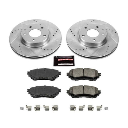 Power Stop Front Z23 Evolution Sport Brake Kit Mazda Mazdaspeed 6 2014 - 2018 | K6968 - JDMuscleBrake KitspsbK6968