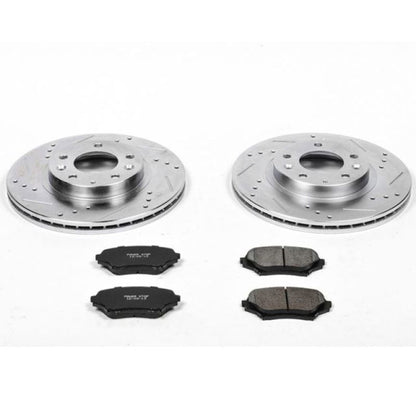 Power Stop Front Z23 Evolution Sport Brake Kit Mazda MX - 5 Miata 2006 - 2015 | K4659 - JDMuscleBrake KitspsbK4659