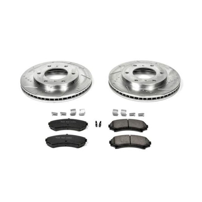 Power Stop Front Z23 Evolution Sport Brake Kit Mitsubishi Montero 2001 - 2006 | K148 - JDMuscleBrake KitspsbK148
