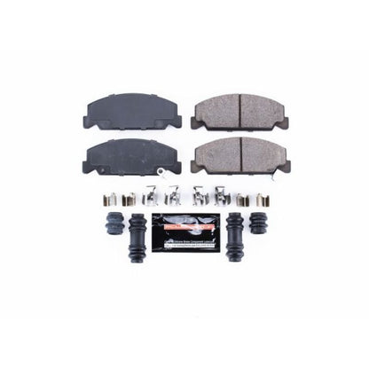 Power Stop Front Z23 Evolution Sport Brake Pads w/ Hardware Honda Civic 1990 - 2000 / Civic Del Sol 1993 - 1997 / CRX 1988 - 1991 | Z23 - 273 - JDMuscleBrake PadspsbZ23-273
