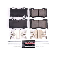 Power Stop Front Z23 Evolution Sport Brake Pads w/ Hardware Infiniti FX50 2009 - 2013 / G37 2008 - 2013 / M37 2011 - 2013 / M56 2011 - 2013 / Q50 2014 - 21 / Q60 2014 - 21 / Q70 2014 - 2019 / Nissan 350Z 2009 / 370Z 2009 - 2020 | Z23 - 1346 - JDMuscleBrake PadspsbZ23-1346