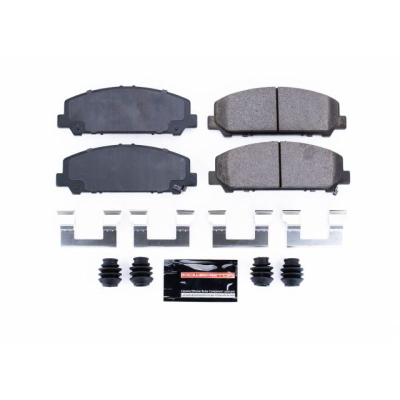 Power Stop Front Z23 Evolution Sport Brake Pads w/ Hardware Infiniti QX56 2006 - 2010 / Nissan Armada 2006 - 2011 / Titan 2008 - 2010 | Z23 - 1286 - JDMuscleBrake PadspsbZ23-1286