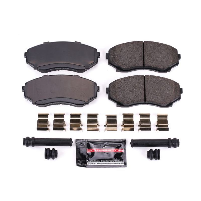 Power Stop Front Z23 Evolution Sport Brake Pads w/ Hardware Mazda MPV 1992 - 2006 | Z23 - 1038 - JDMuscleBrake PadspsbZ23-1038