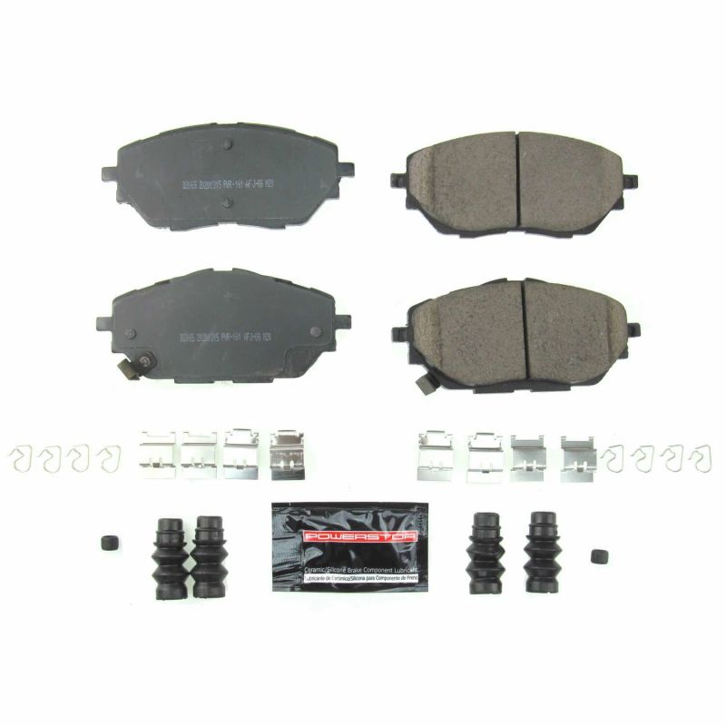 Power Stop Front Z23 Evolution Sport Brake Pads w/ Hardware Toyota C - HR 2018 - 21 | Z23 - 2065 - JDMuscleBrake PadspsbZ23-2065
