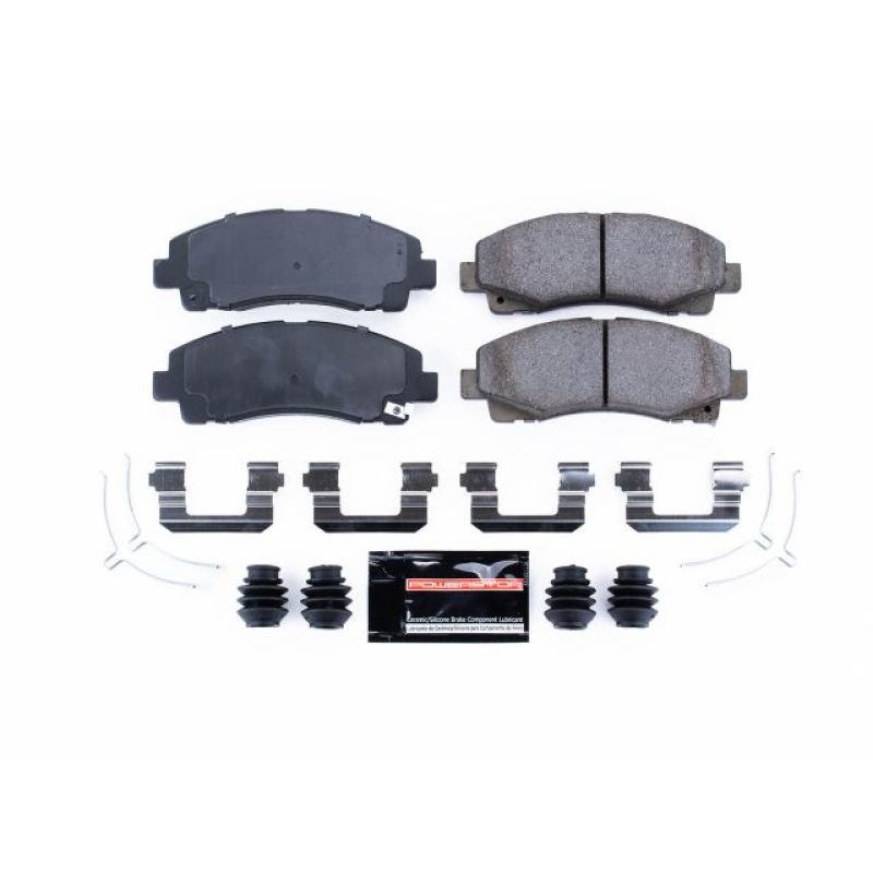 Power Stop Front Z23 Evolution Sport Brake Pads w/Hardware Acura TLX 15 - 2019 | Z23 - 1584 - JDMuscleBrake PadspsbZ23-1584
