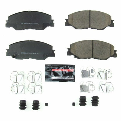 Power Stop Front Z23 Evolution Sport Brake Pads w/Hardware Honda Insight 2019 - 21 | Z23 - 2185 - JDMuscleBrake PadspsbZ23-2185