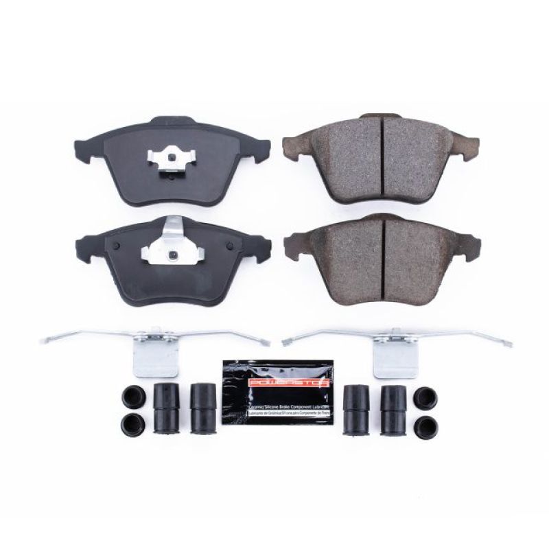 Power Stop Front Z23 Evolution Sport Brake Pads w/Hardware Mazda Mazdaspeed 3 2007 - 2013 | Z23 - 915B - JDMuscleBrake PadspsbZ23-915B
