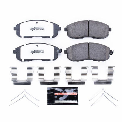 Power Stop Front Z26 Extreme Street Brake Pads w/ Hardware Infiniti G20 1999 - 2002 / I30 1996 - 2001 / Nissan Altima 1993 - 2001 / Sentra 2000 - 2006 | Z26 - 430 - JDMuscleBrake PadspsbZ26-430
