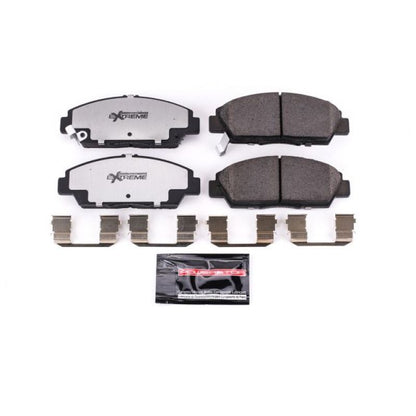 Power Stop Front Z26 Extreme Street Brake Pads w/Hardware Honda Prelude 1992 - 1996 | Z26 - 568 - JDMuscleBrake PadspsbZ26-568