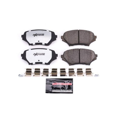 Power Stop Front Z26 Extreme Street Brake Pads w/Hardware Mazda MX - 5 Miata 2006 - 2015 | Z26 - 1179 - JDMuscleBrake PadspsbZ26-1179