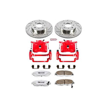 Power Stop Front Z26 Street Brake Kit w/ Calipers Honda Civic 2001 - 2005 | KC690A - 26 - JDMuscleBrake KitspsbKC690A-26