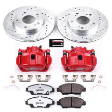 Power Stop Front Z26 Street Brake Kit w/ Calipers Honda CR - Z 2011 - 2015 | KC5400 - 26 - JDMuscleBrake KitspsbKC5400-26